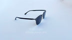 Ochelari de soare Armani EA2164D Style Polarizati, rama gri gunmetal si lentile negre, vedere laterala