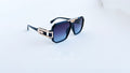 Ochelari de soare Brooks Gooldblack Garibaldi - Rama neagra-aurie - Lentile violet degrade - Prezentare produs