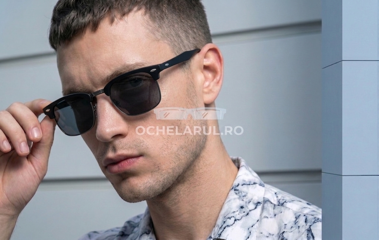 Ochelari de soare Clubmaster Patrați