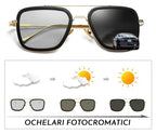 Ochelari de soare Dita Flight Polarizati - Fotocromatici - Rama aurie-neagra - Lentile gri - Explicatii ochelari fotocromatici