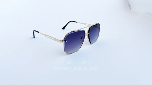 Ochelari de soare Dita Mach Six Style cu rame aurii și lentile violet degrade pentru bărbați, accesorii elegante ochelarul.ro