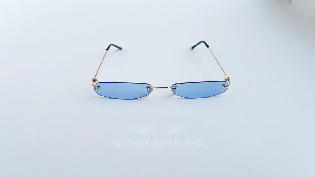 Ochelari de soare Fashion Rimless Vintage Style