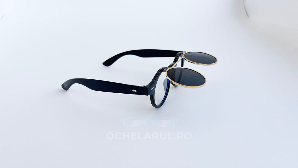 Ochelari de soare Flip Up Rotunzi