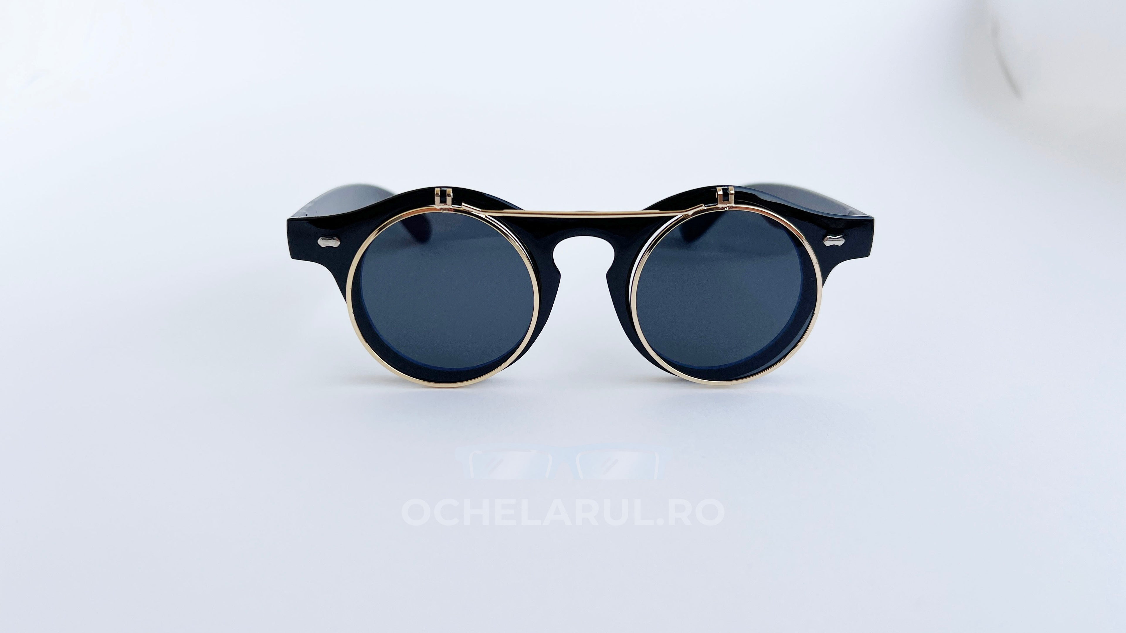 Ochelari de soare Flip Up Rotunzi