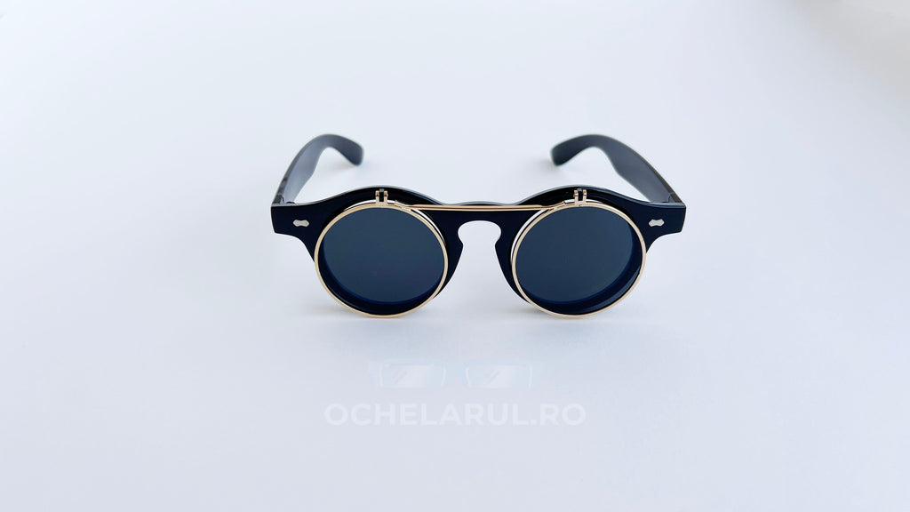 Ochelari de soare Flip Up Rotunzi