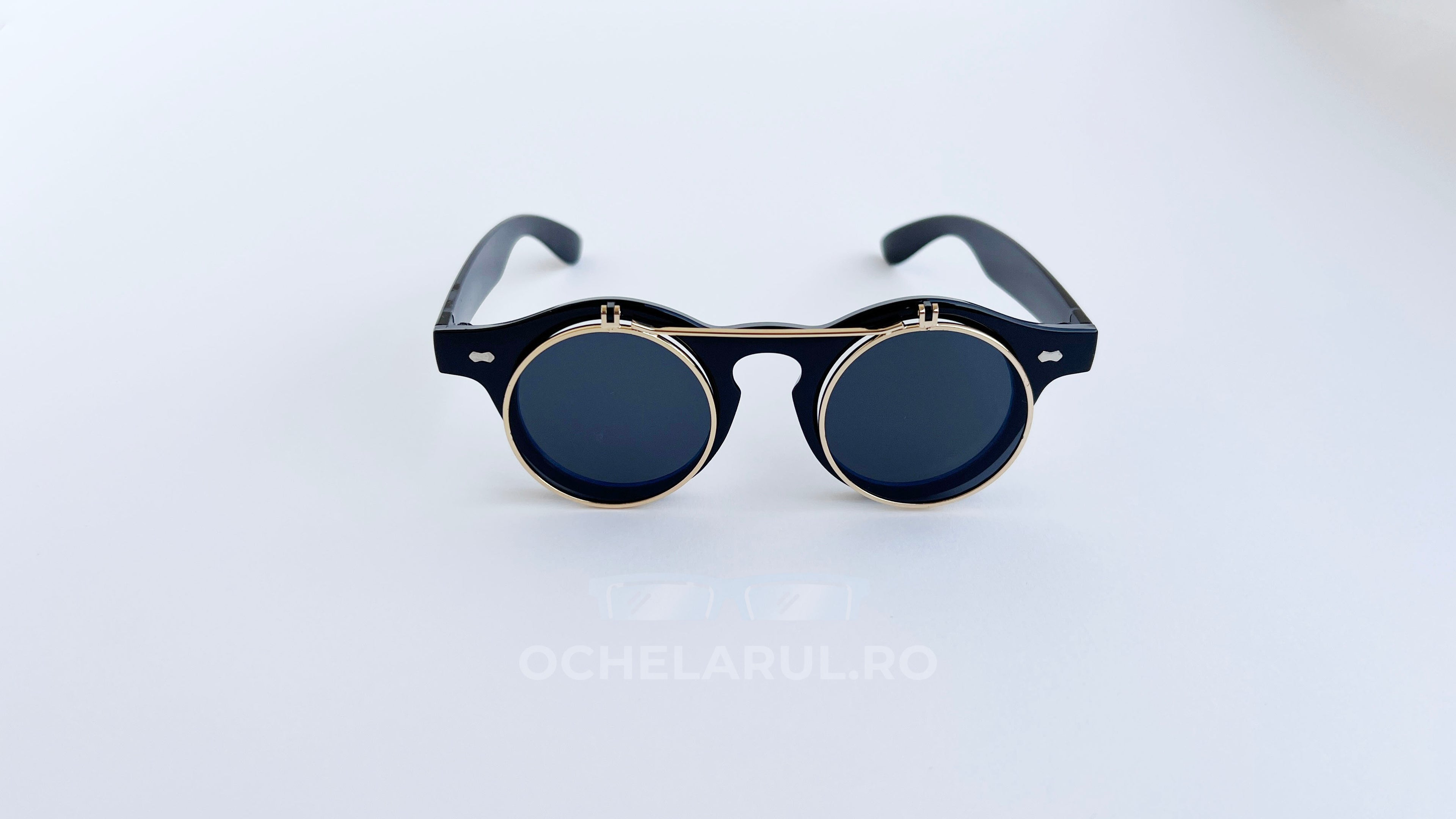 Ochelari de soare Flip Up Rotunzi