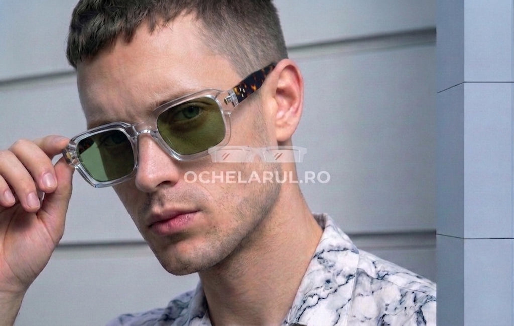 Ochelari de soare Moderni Casual Transparenți