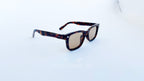 Ochelari de soare Moscot Klutz Style cu rame tortoise, lentile maro pentru protecție și stil masculin modern, prezentare