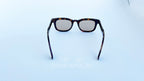 Ochelari de soare Moscot Klutz Style cu rame tortoise, lentile maro pentru protecție și stil masculin modern, vedere spate