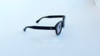 Ochelari Moscot Lemtosh Style negri cu lentile premium de soare mov pentru bărbați, rame ochelari rezistente și elegante.