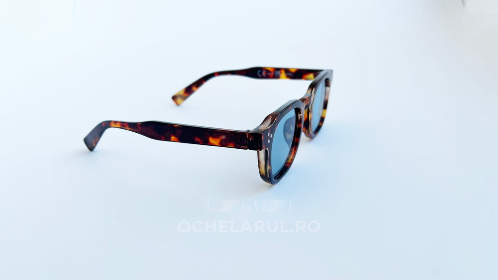 Ochelari de soare Moscot Patrati Albastri