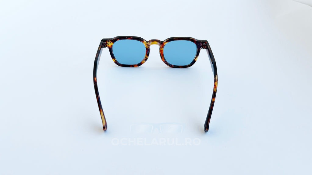Ochelari de soare Moscot Patrati Albastri