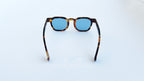 Ochelari de soare Moscot Patrati Albastri