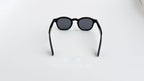 Ochelari de soare Oliver Peoples style, rama neagra si lentile negre, vedere spate