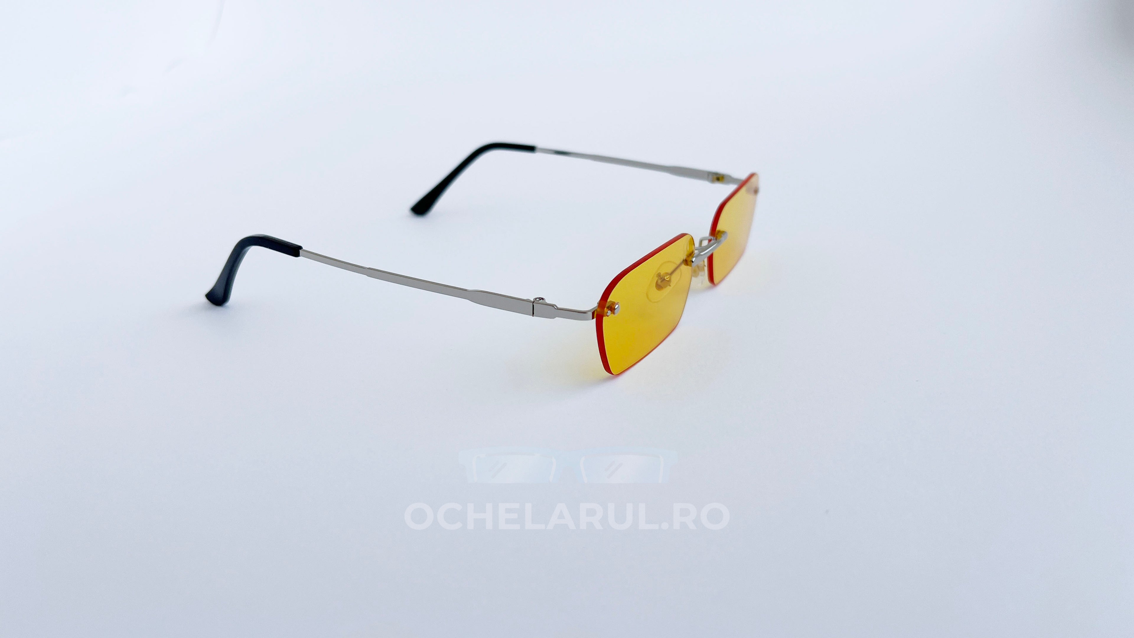 Ochelari de soare Rimless Dreptunghiulari