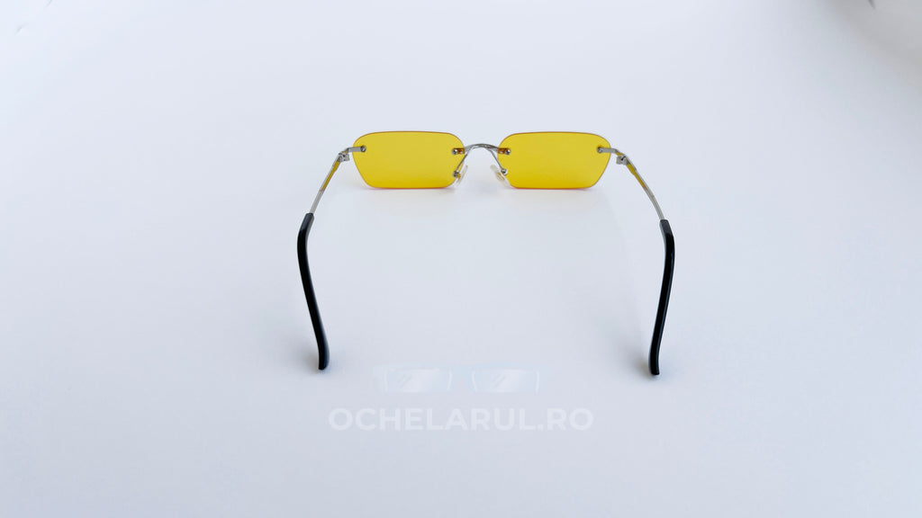 Ochelari de soare Rimless Dreptunghiulari