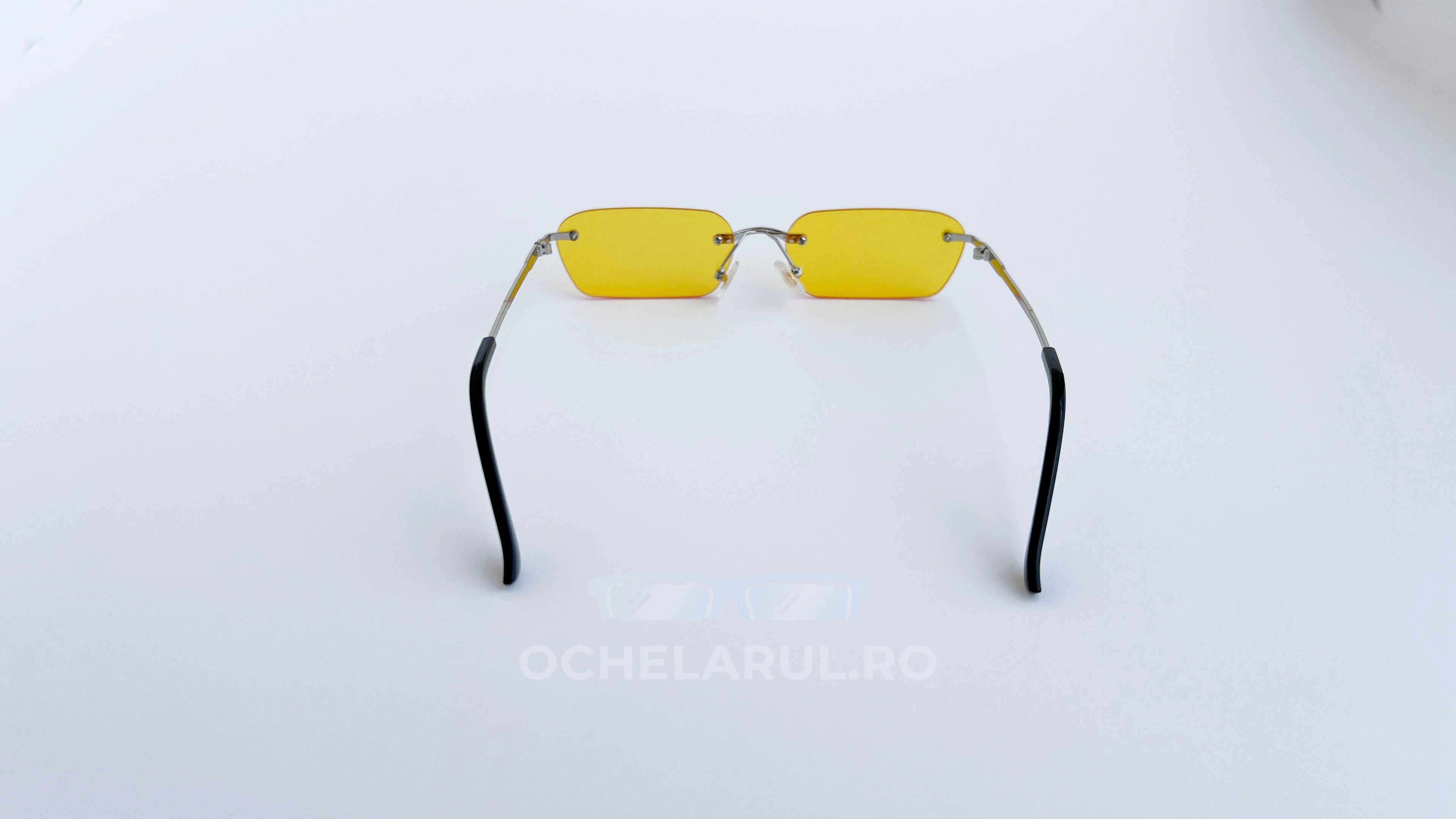 Ochelari de soare Rimless Dreptunghiulari