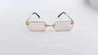 Ochelari de soare Rimless Dreptunghiulari