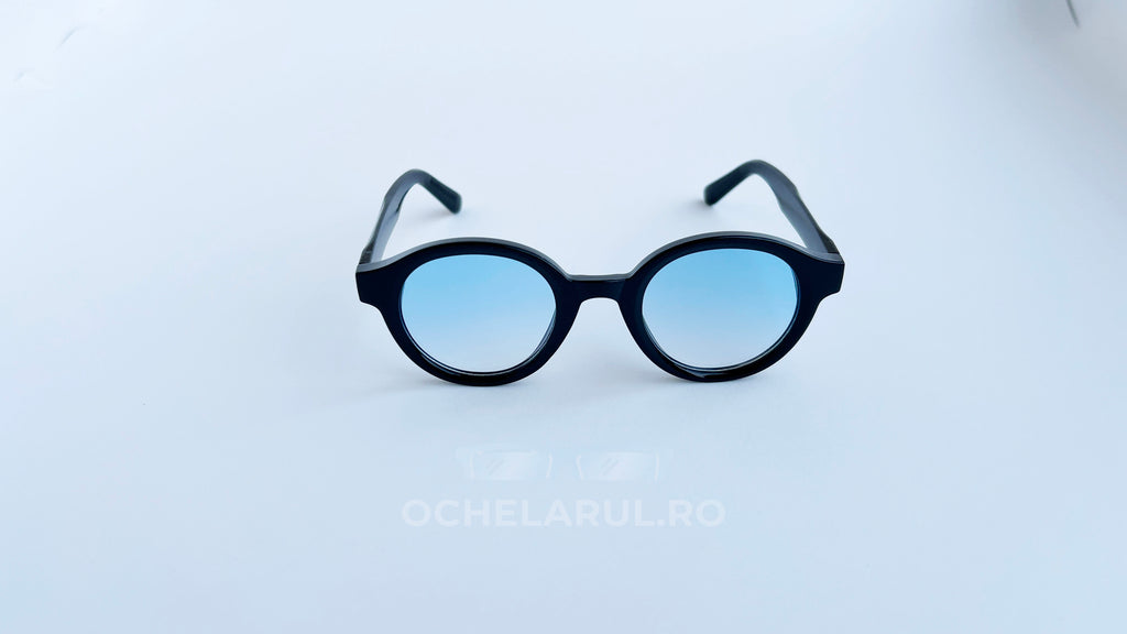 Ochelari de soare Rotunzi cu Rama Groasă