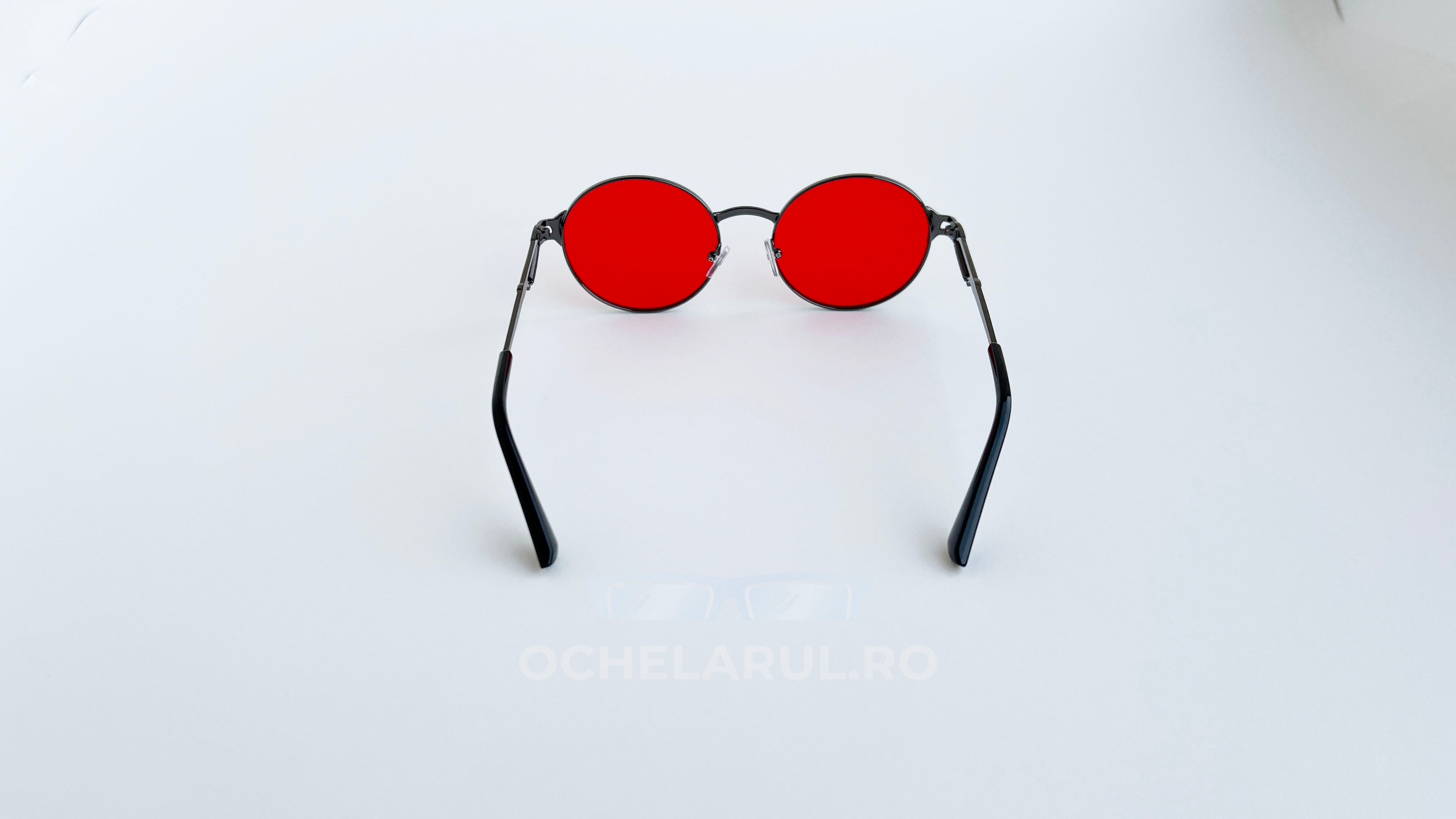 Ochelari de soare Rotunzi Steampunk Brațe cu arc ornamental