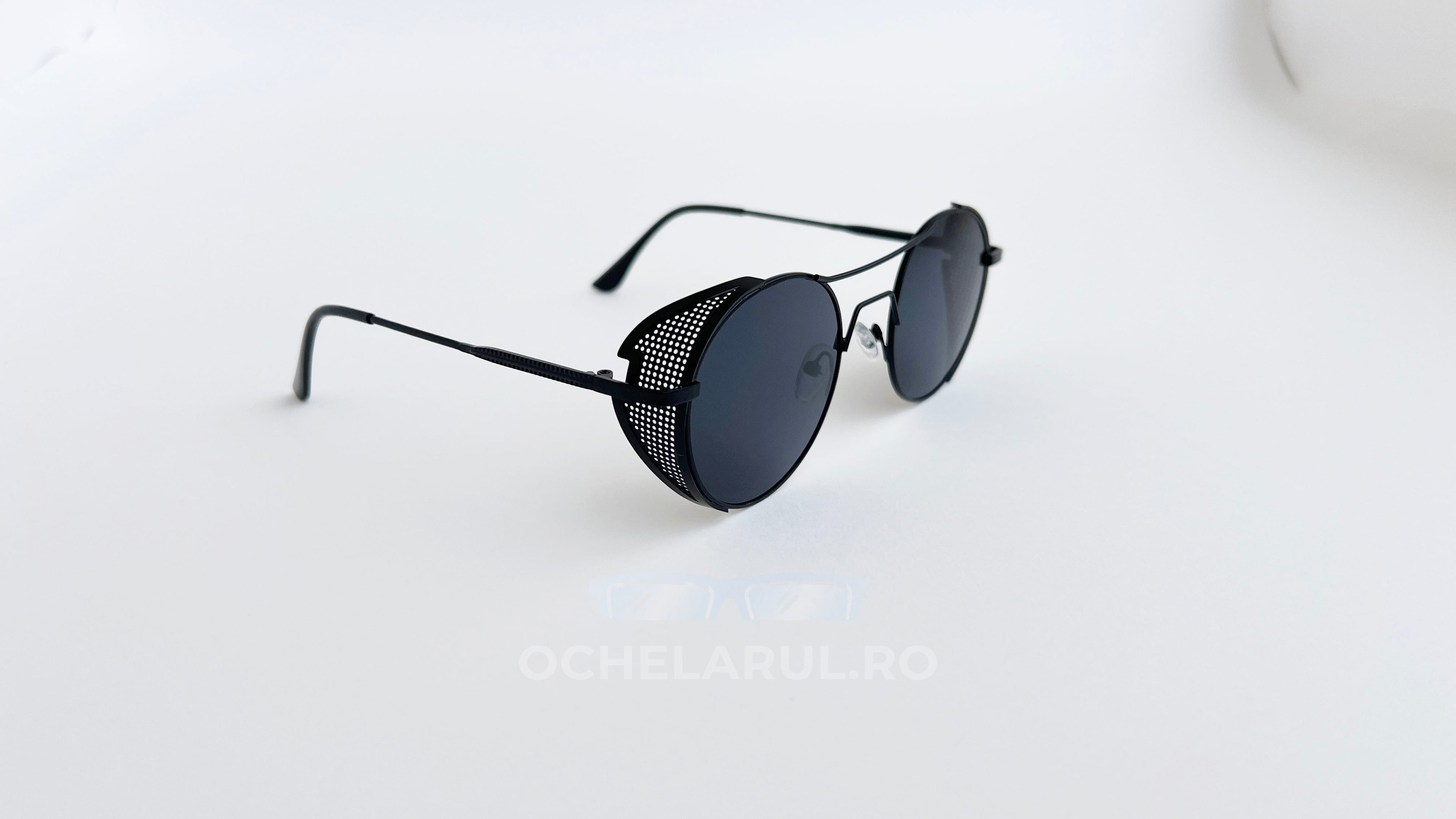 Ochelari de soare Rotunzi Steampunk Metal