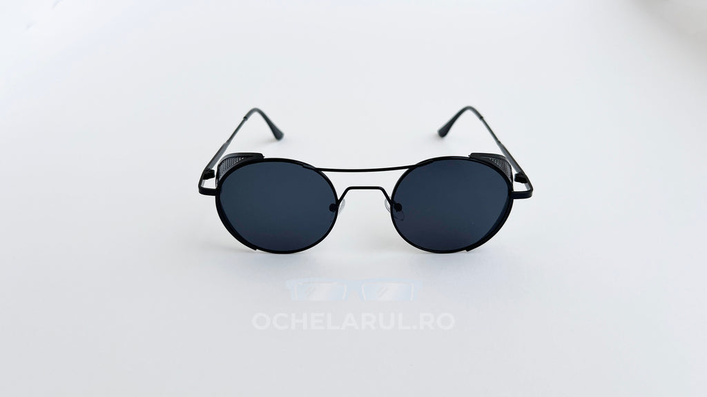Ochelari de soare Rotunzi Steampunk Metal