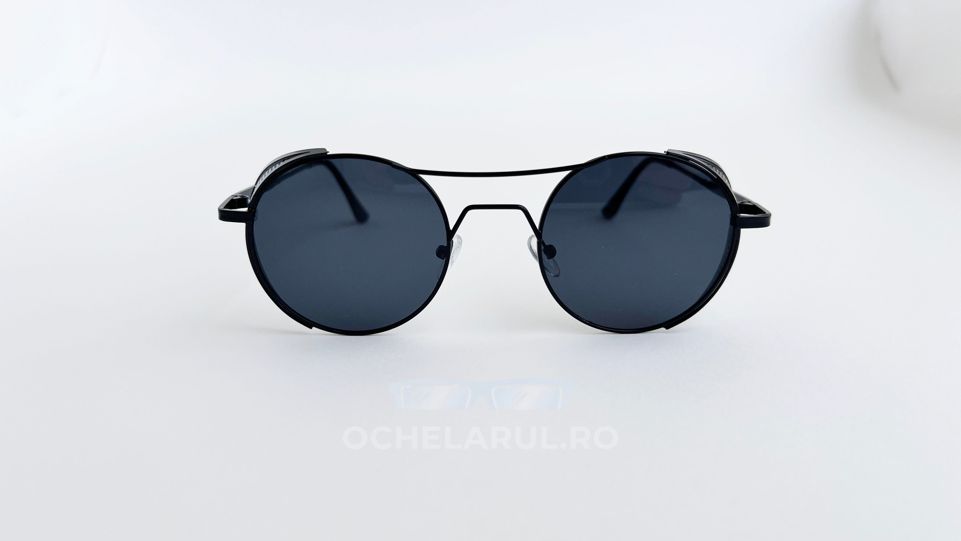 Ochelari de soare Rotunzi Steampunk Metal