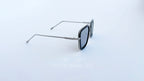Ochelari Dita Flight Style - Rama neagra, Lentile gri oglinda - vedere laterala