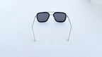 Ochelari Dita Flight Style - Rama neagra, Lentile gri oglinda - vedere spate