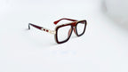 Ochelari Dita LXN-EVO Style - Rama maro-aurie - Lentile transparente - Prezentare produs
