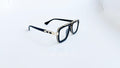 Ochelari Dita LXN-EVO Style - Rama neagra-aurie - Lentile transparente - Prezentare produs