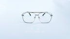 Ochelari Dita Mach Six Style argintii, lentile clare, protecție UV400