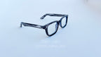 Rame ochelari Moscot Klutz Style gri cu dungi, lentile transparente, design modern și unisex de la ochelarul.ro.