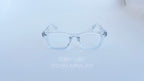 Rame ochelari Moscot Klutz Style transparente, cu lentile clare, design modern și minimalist pentru ochelari de soare bărbați.