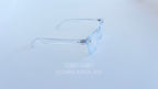 Rame ochelari Moscot Klutz Style transparente, stil modern, ideale pentru ochelari de vedere cu lentile clare.