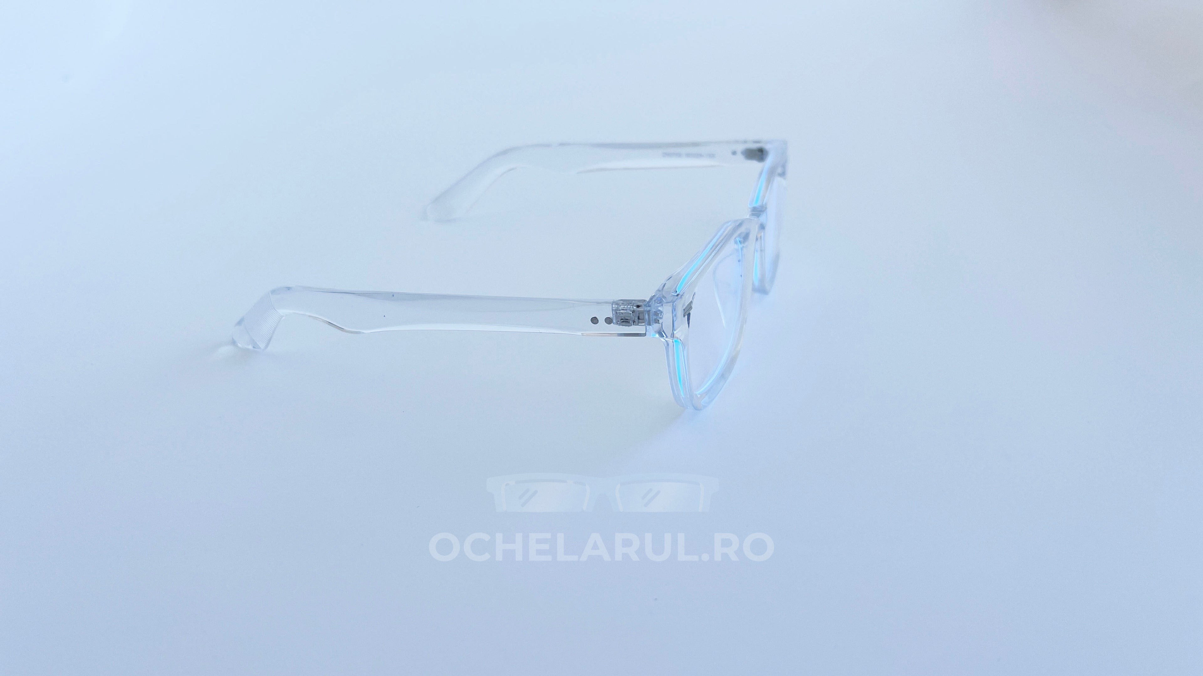 Rame ochelari Moscot Klutz Style transparente, stil modern, ideale pentru ochelari de vedere cu lentile clare.