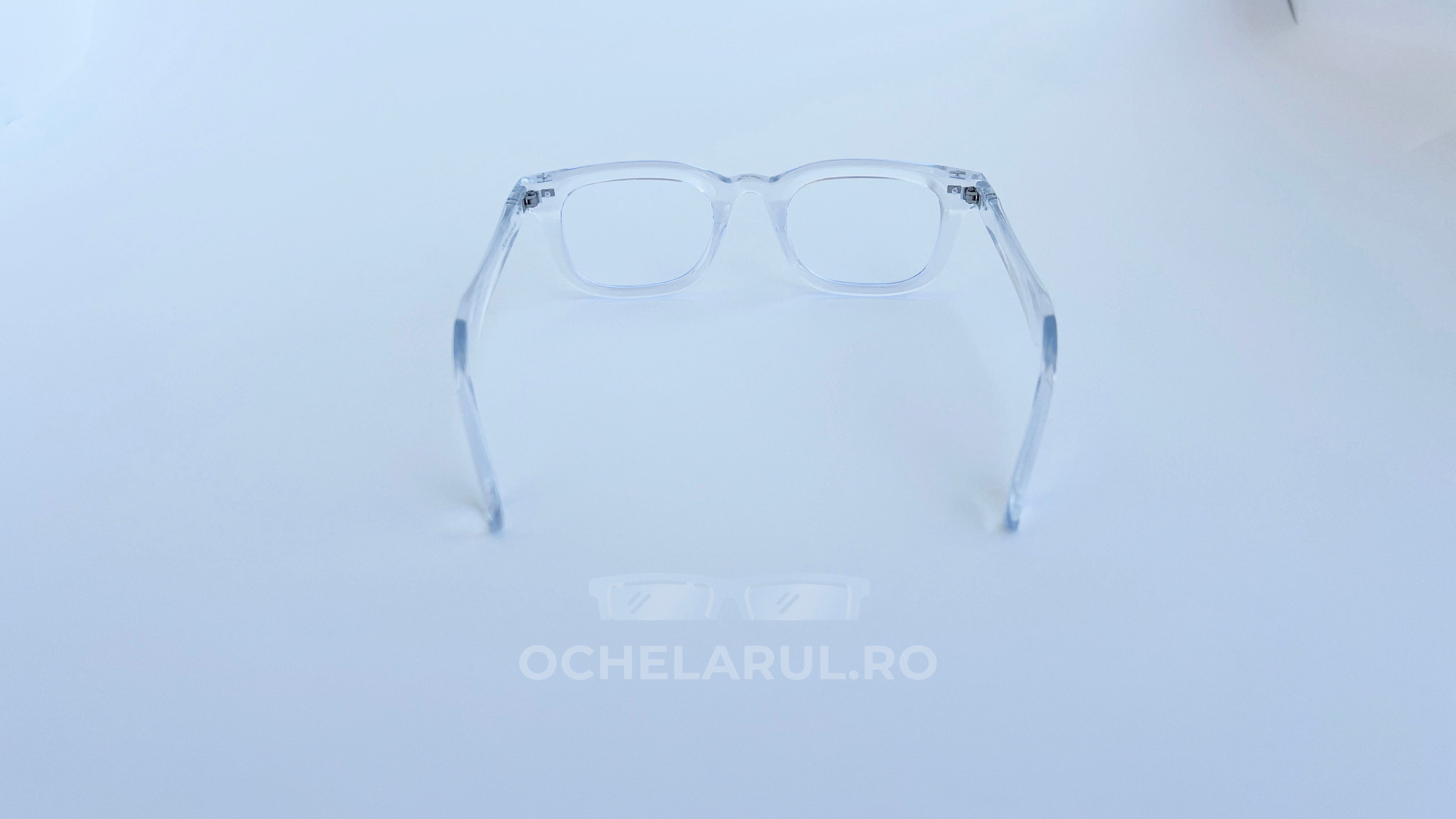 Rame ochelari Moscot Klutz Style transparente, design modern și elegant, ideale pentru uz zilnic.