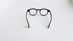 Rame ochelari Moscot Lemtosh Style negre cu lentile transparente, design clasic și elegant disponibil la ochelarul.ro