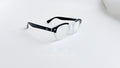 Rame ochelari Moscot Lemtosh Style cu design negru și transparent, perfecte pentru orice ținută.