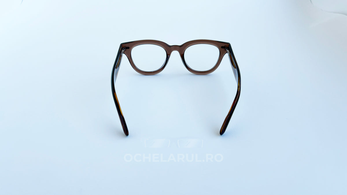 Rame ochelari Ovale Groase Easy Retro Round Square Maro
