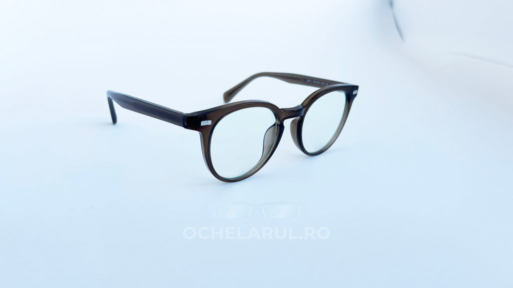 Rame ochelari Ovale Large Size cu lentile transparente și un design elegant, potrivite pentru un stil modern și confortabil, perfecte pentru uz zilnic.