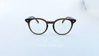 Rame ochelari Ovale Large Size, cu design în nuanțe bej și maro, lentile transparente, perfecte pentru un stil elegant și modern de ochelari de vedere.