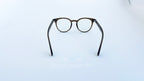 Rame ochelari Ovale Large Size cu design elegant, de culoare bej, ideale pentru ochelari de vedere cu lentile transparente, axate pe confort și stil contemporan.