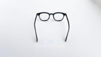 Rame ochelari Ovale Vintage negre, design classic și lentile transparente, ideale pentru uz zilnic