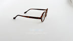 Rame ochelari Retro Style cu model havana în nuanțe maronii, lentile transparente, design clasic și elegant.