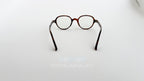 Rame ochelari Retro Style cu design retro, culoare maro Havana, lentile transparente, prezentate pe fundal alb.