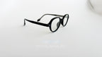 Rame ochelari Retro Style negre, cu lentile transparente, design clasic și elegant pentru ochelari de vedere.