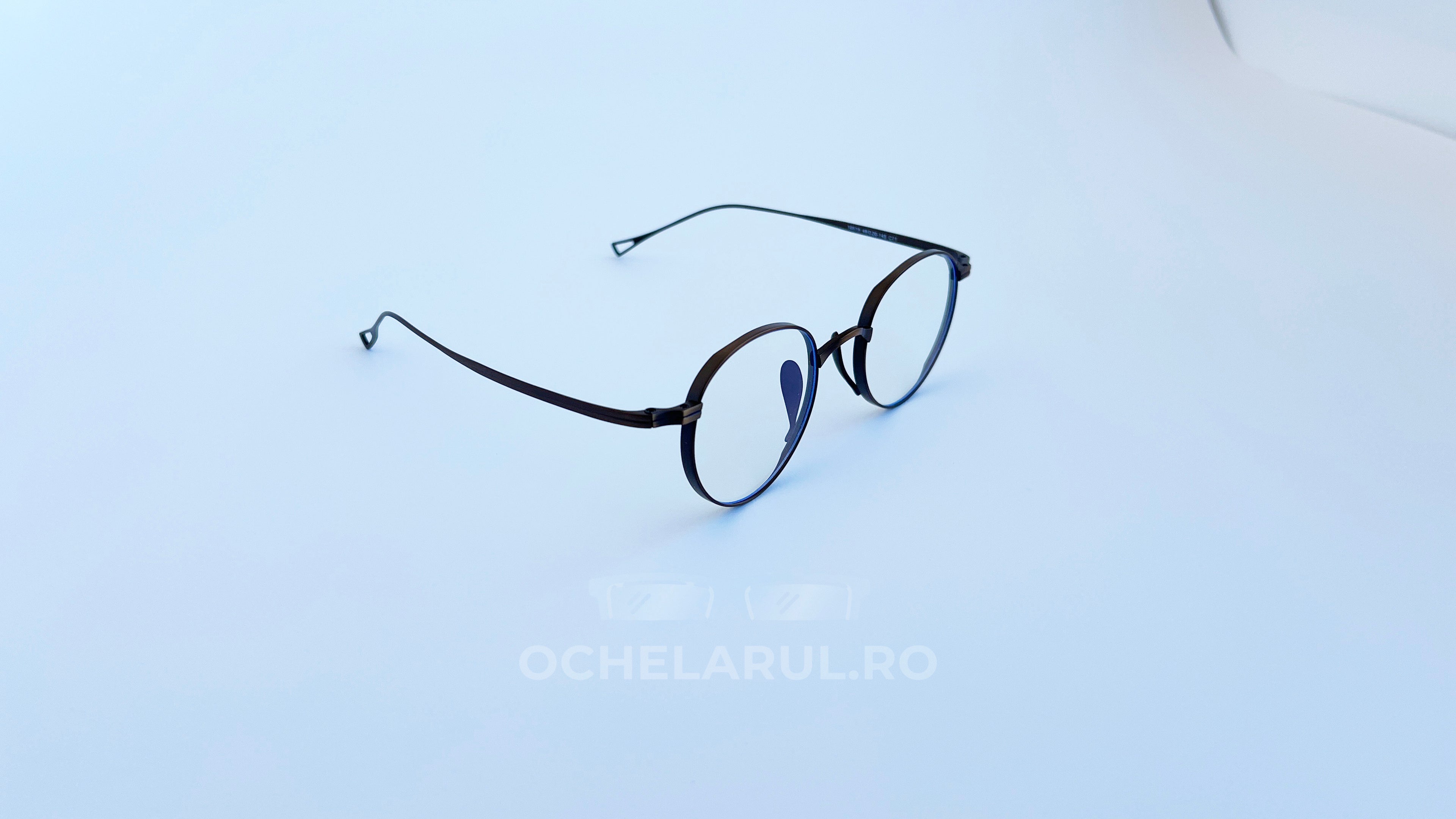 Rame ochelari Rotunzi din Titan Vintage Style