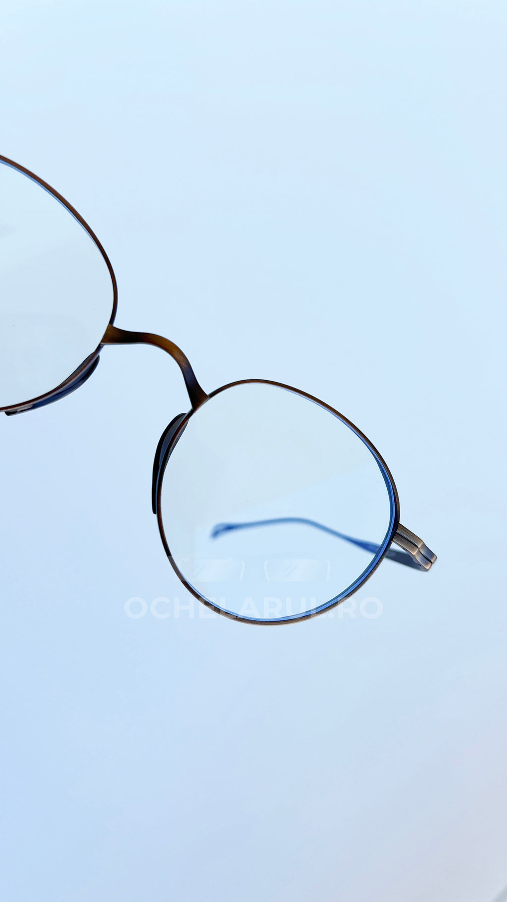 Rame ochelari Rotunzi din Titan Vintage Style