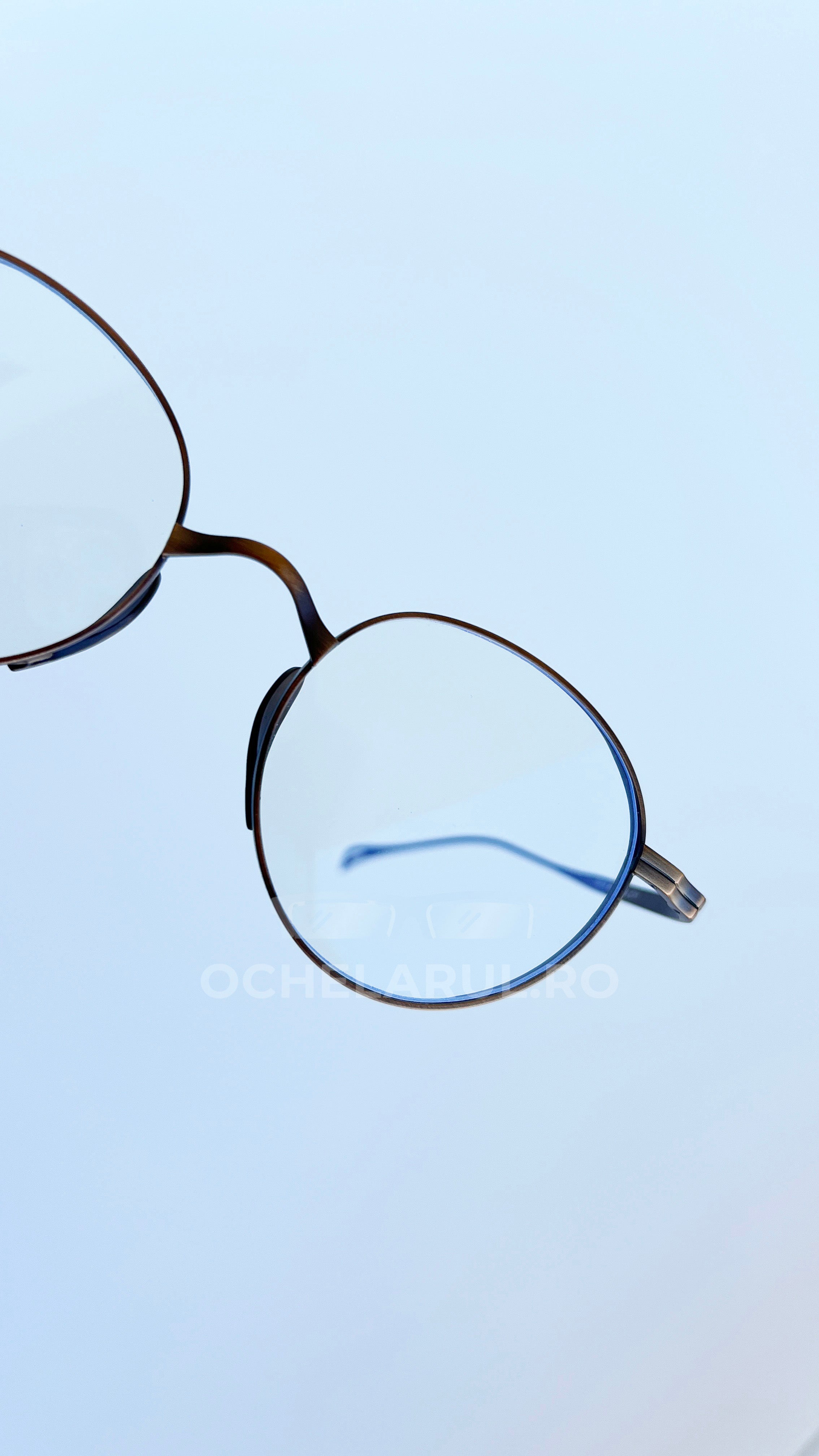 Rame ochelari Rotunzi din Titan Vintage Style